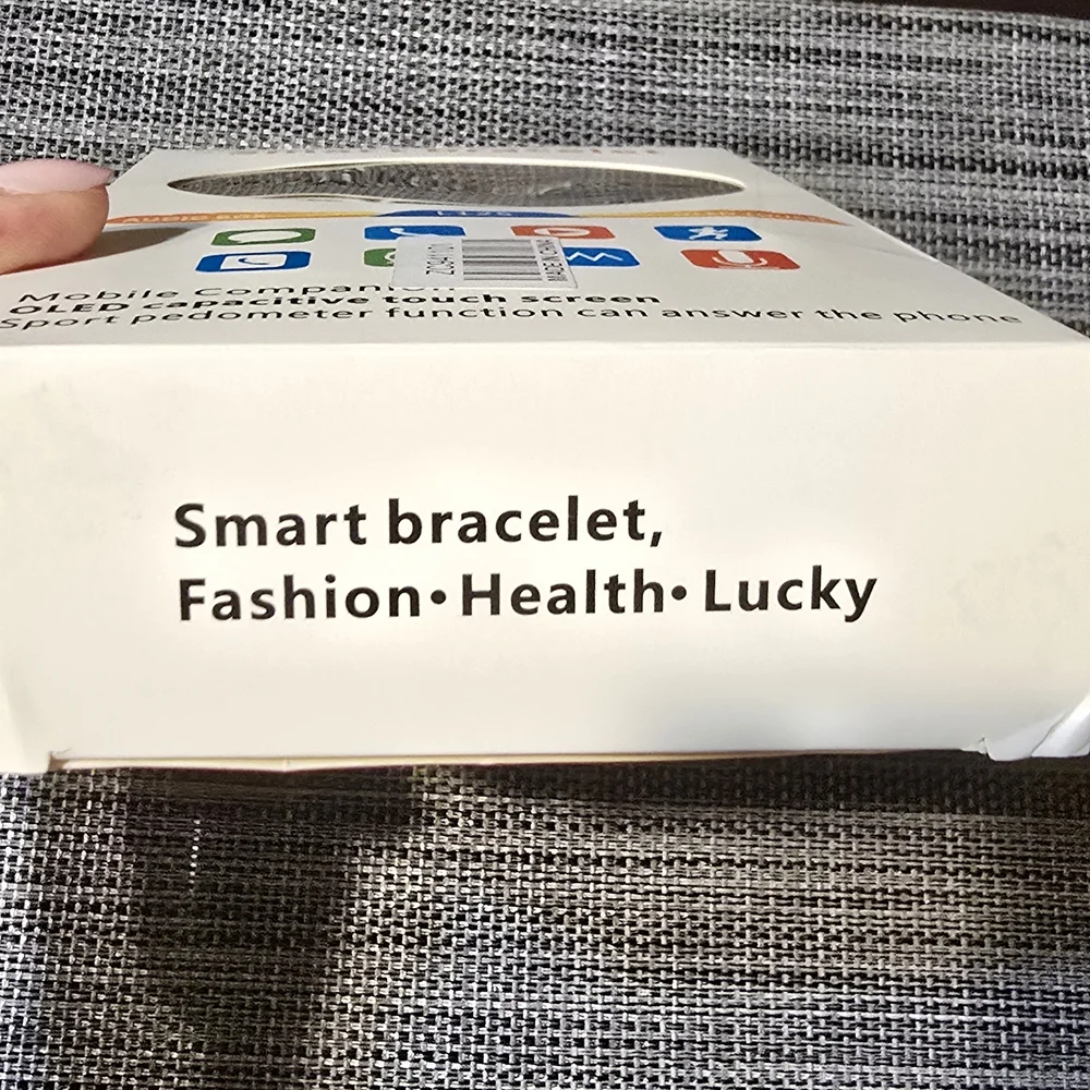 Fashion Health Smart Bracelet - Black